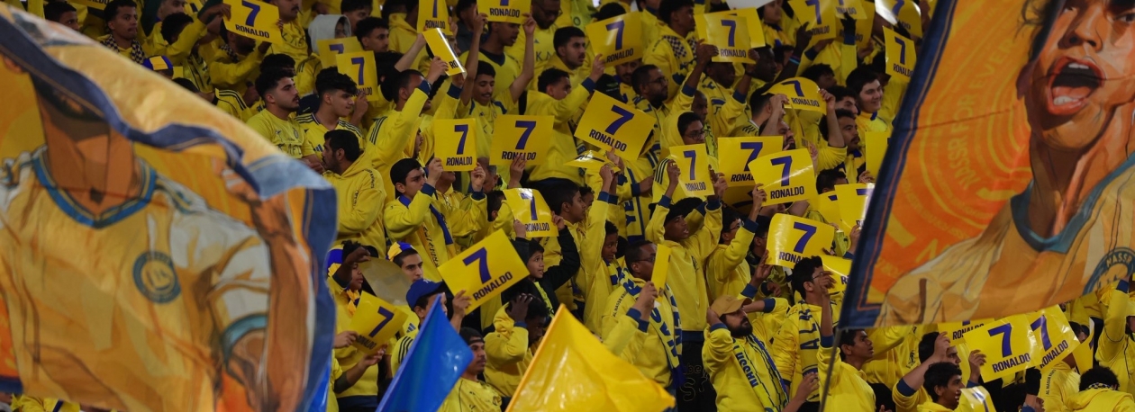 Imagem de Adeptos do Al Nassr unem-se em apoio a Cristiano Ronaldo