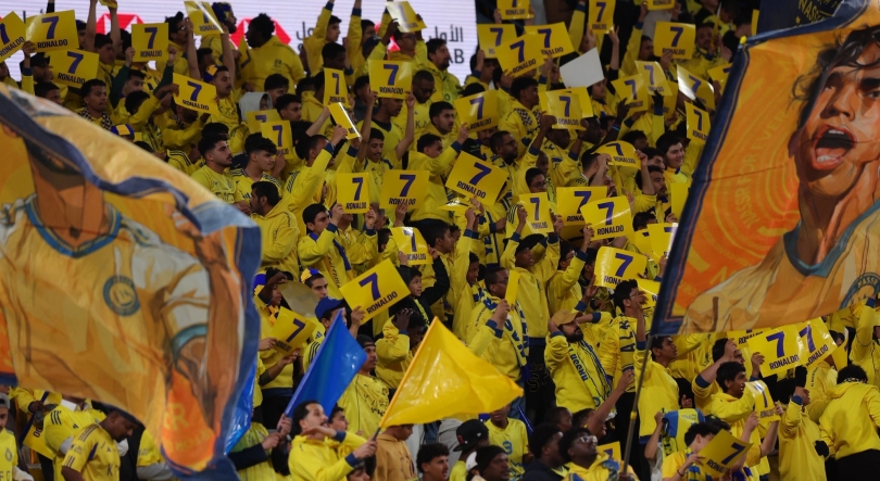 Imagem de Adeptos do Al Nassr unem-se em apoio a Cristiano Ronaldo