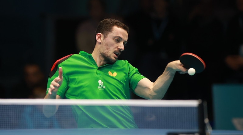 Imagem de Marcos Freitas segue em frente no ténis de mesa em Singapura