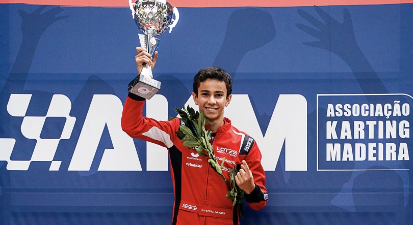 Imagem de Pedro Nunes selecionado para o FPAK Júnior Team Velocidade