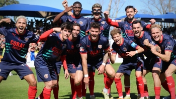 Imagem de Marítimo mais perto da subida após triunfo sobre a Oliveirense (áudio)