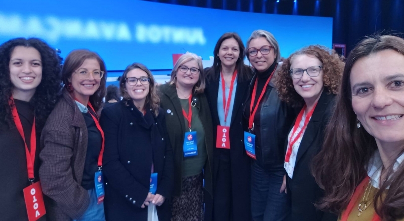 Imagem de Célia Pessegueiro na vice-presidência da Mesa do Congresso Nacional do PS