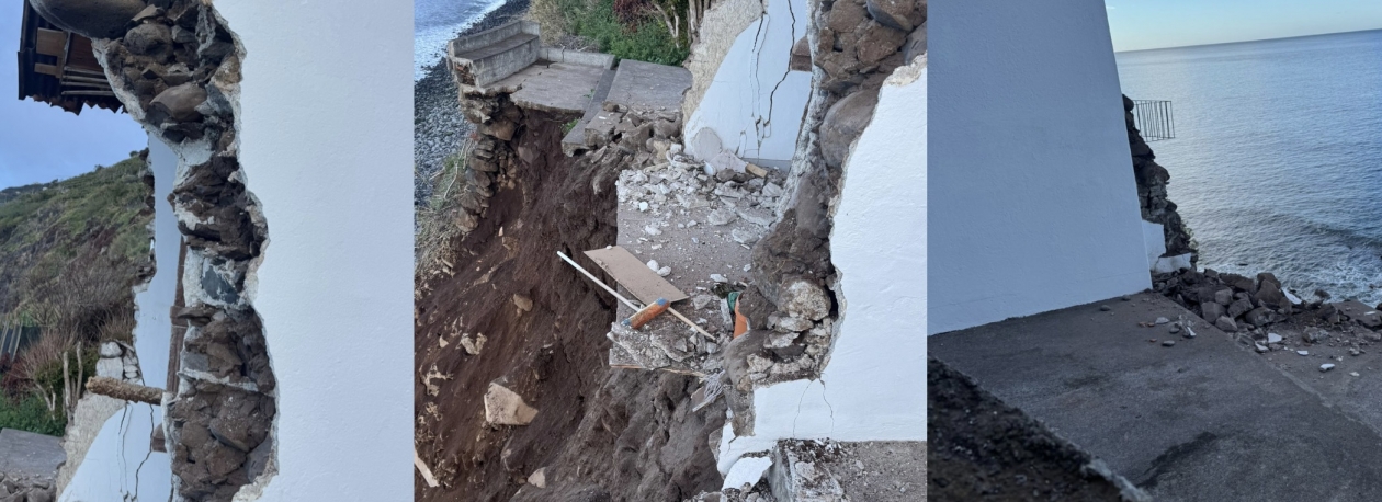 Imagem de Parte da Capela de Nossa Senhora da Vida colapsou esta madrugada