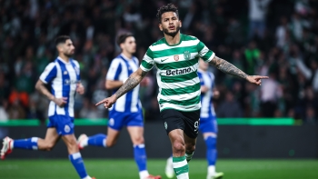 Imagem de Sporting bate FC Porto e ganha vantagem nas meias-finais