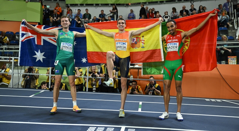 Imagem de Isaac Nader vice-campeão do mundo nos 1.500 metros