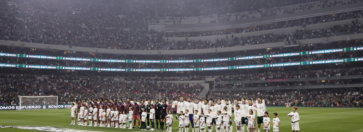 Imagem de Portugal empata na reabertura do mítico Azteca