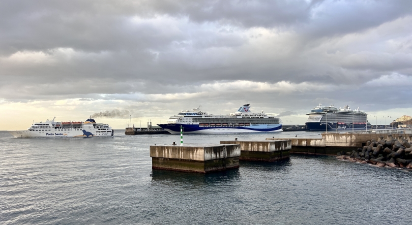 Imagem de Porto do Funchal a movimentar mais de oito mil pessoas