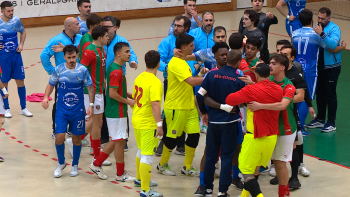 Imagem de Marítimo perdeu por 4-3 com Dínamo Sanjoanense (vídeo)