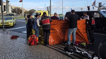 Imagem de Prova de ciclismo cancelada após acidente com atleta