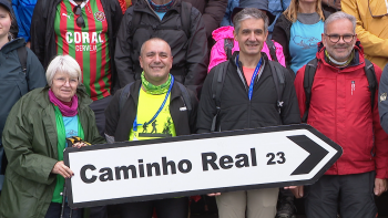 Imagem de Sessenta pessoas estão a fazer volta à ilha pelo Caminho Real (vídeo)