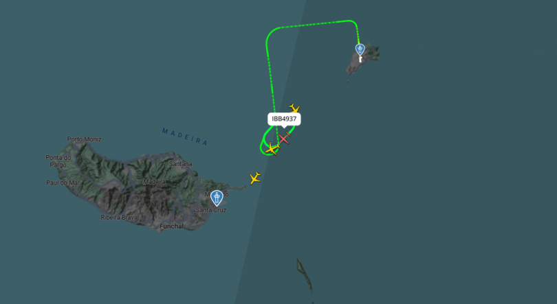 Imagem de Vento deixa aviões às voltas na Madeira