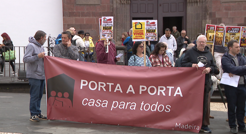 Imagem de Funchal juntou-se ao protesto nacional pelo direito à habitação (vídeo)