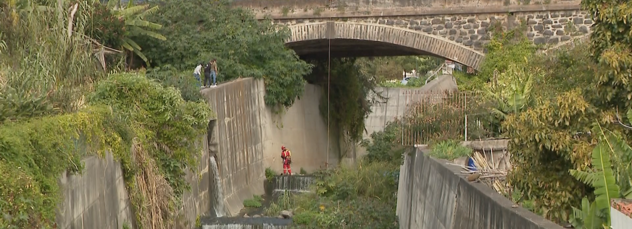 Imagem de Jovem encontrado sem vida na Ribeira de Santo António (vídeo)