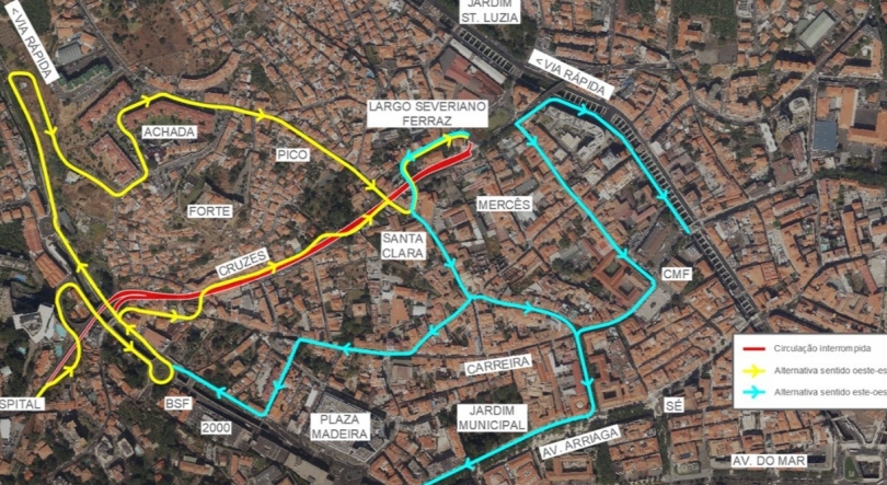 Imagem de Cota 40 vai fechar ao trânsito entre os dias 6 e 10 de abril
