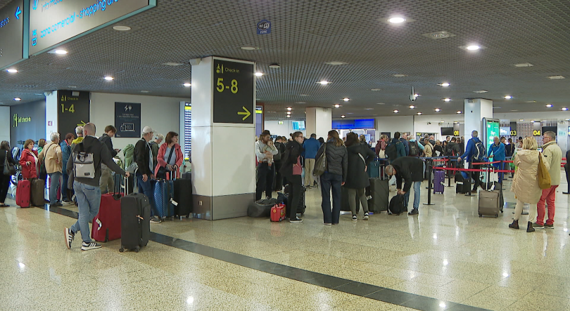 Imagem de Depressão Therese leva ao cancelamento de 36 voos (vídeo)