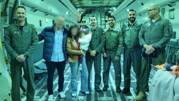 Imagem de Força Aérea transportou criança a necessitar cuidados especializados