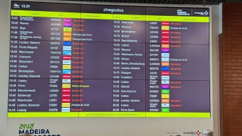 Imagem de Vento forte cancela 78 voos na Madeira