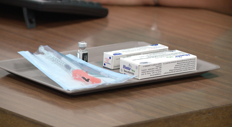 Imagem de Mais de metade da população com 65 ou mais anos vacinada contra a gripe (vídeo)