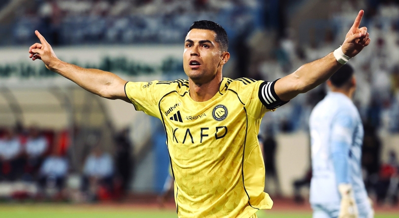 Imagem de Ronaldo volta a marcar na Liga Saudita