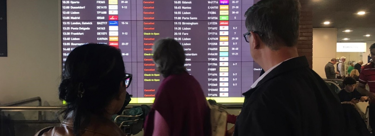 Imagem de Vento voltou a perturbar as operações no Aeroporto da Madeira (vídeo)