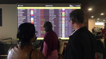 Imagem de Vento voltou a perturbar as operações no Aeroporto da Madeira (vídeo)