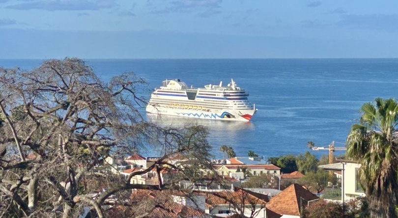 Imagem de AIDAbella traz 2.200 passageiros para passar o dia na Madeira