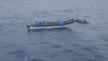 Imagem de Embarcação suspeita apreendida a norte da Madeira