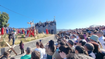 Imagem de Encenação da Paixão de Cristo reuniu centenas de pessoas no Pico da Torre (áudio)