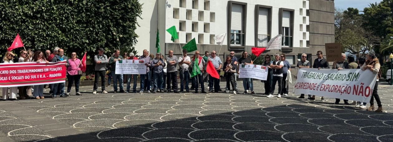 Imagem de Trabalhadores em greve contra pacote laboral (vídeo)