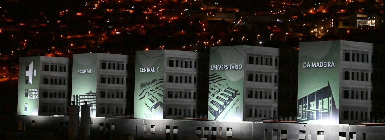 Imagem de 3.ª fase da construção do novo hospital adiada por mais 22 dias