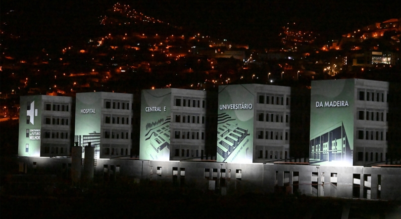 Imagem de 3.ª fase da construção do novo hospital adiada por mais 22 dias