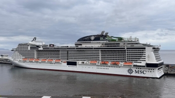 Imagem de MSC Grandiosa em escala no Funchal
