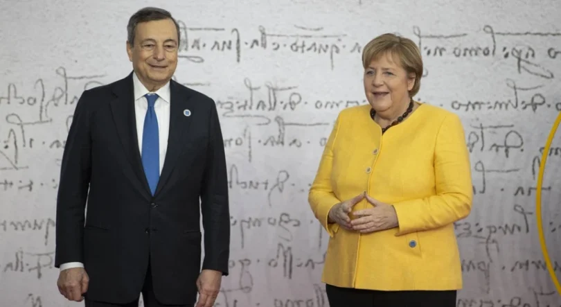UE considera Merkel ou Draghi como possível mediador junto de Moscovo