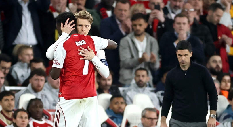 Golo de Bukayo Saka dá ao Arsenal segunda final da ‘Champions’ da história