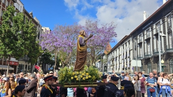 Imagem de S. Tiago Menor voltou a percorrer o Funchal (vídeo)