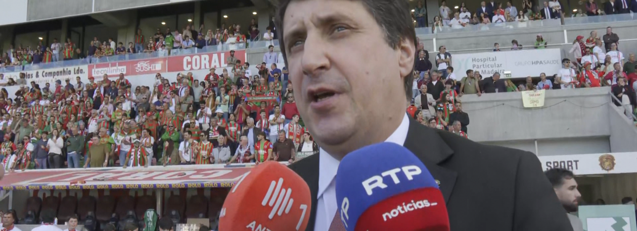 Imagem de Presidente do Marítimo elogia esforço coletivo (vídeo)