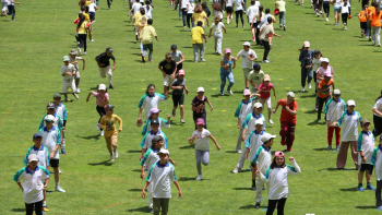 Cerimónia de abertura da semana do desporto escolar conta com 2081 figurantes (áudio)