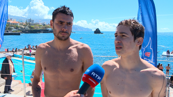 Imagem de Francisco Miranda e Sérgio Abreu venceram Funchal Eco Swim (vídeo)
