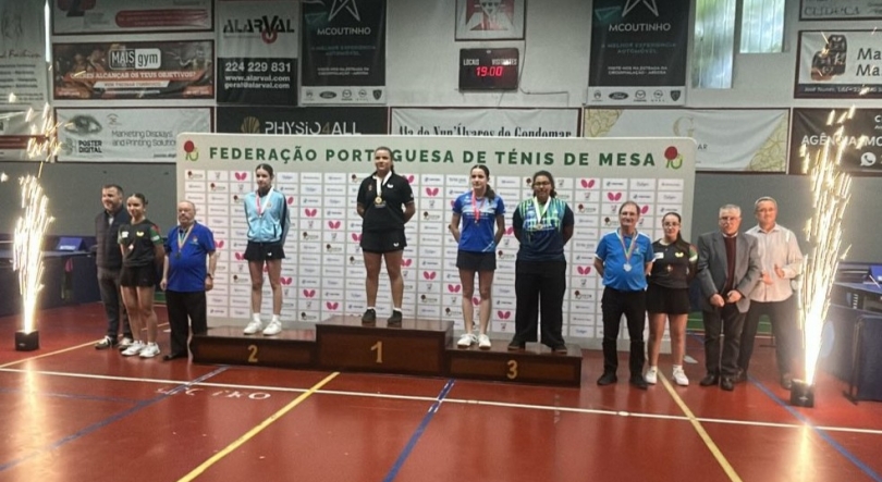 Imagem de Leonor Gomes é campeã nacional de ténis de mesa em sub-17