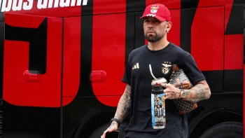 Otamendi castigado com um jogo, Rui Costa suspenso 25 dias