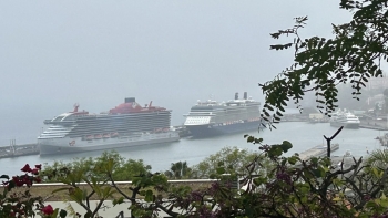 Imagem de Porto do Funchal recebe três navios de cruzeiro