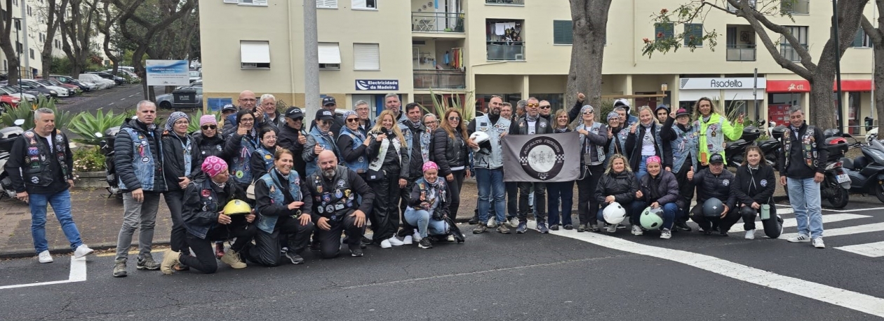 Imagem de Rota 101 juntou cerca de 50 motards (vídeo)