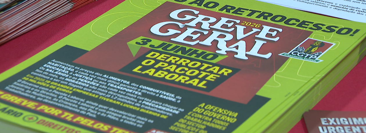 Sindicatos esperam uma grande adesão à greve geral de 3 de junho (vídeo)