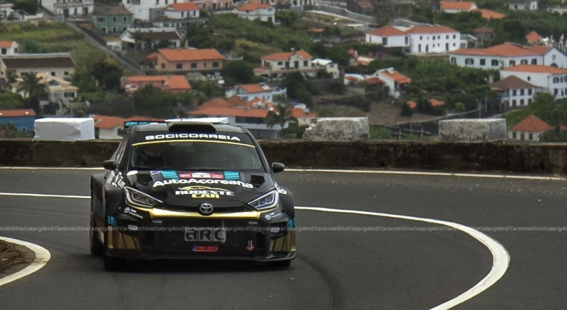 Rúben Rodrigues no Rali da Calheta