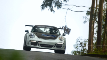 Roberto Martins no Rali da Ribeira Brava com o Porsche 991 GT3