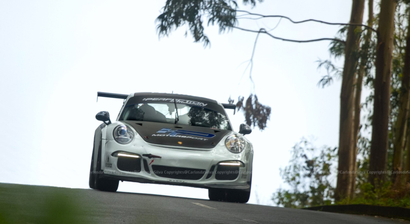 Roberto Martins no Rali da Ribeira Brava com o Porsche 991 GT3