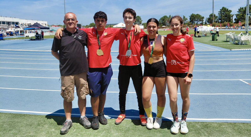 Madeirenses dominam o Lançamento do Martelo no Campeonato Nacional de Sub-16