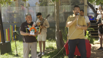 ATAL homenageou o animador Carlos Pereira (vídeo)