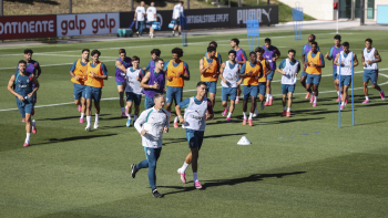 Portugal com plantel completo e sem limitações em treino vespertino
