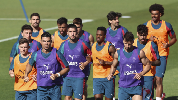 Portugal prepara o jogo de amanhã com a Nigéria (vídeo)